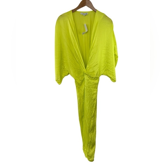 New Young Fabulous & Broke Siren Maxi Dress in Margarita Highlighter - Picture 5 of 12